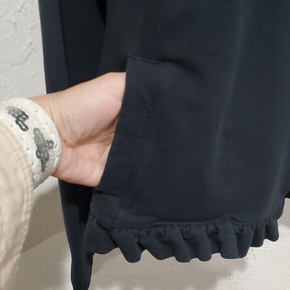 Matilda Jane All is Calm Jacket with Moto Style Snaps in Black Size S - Picture 5 of 14